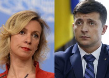 Захарова хлестко ответила на слова Зеленского в адрес Путина