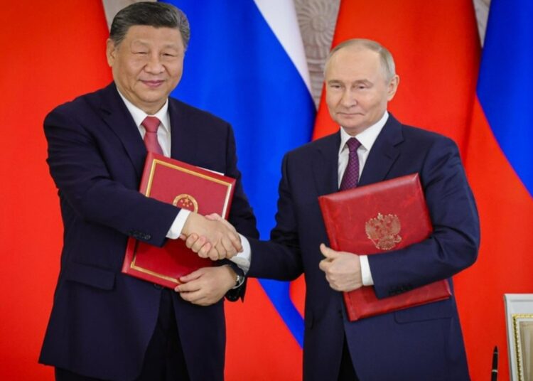 В МИД КНР высказались о сигнале Путина перед скорым визитом в Китай