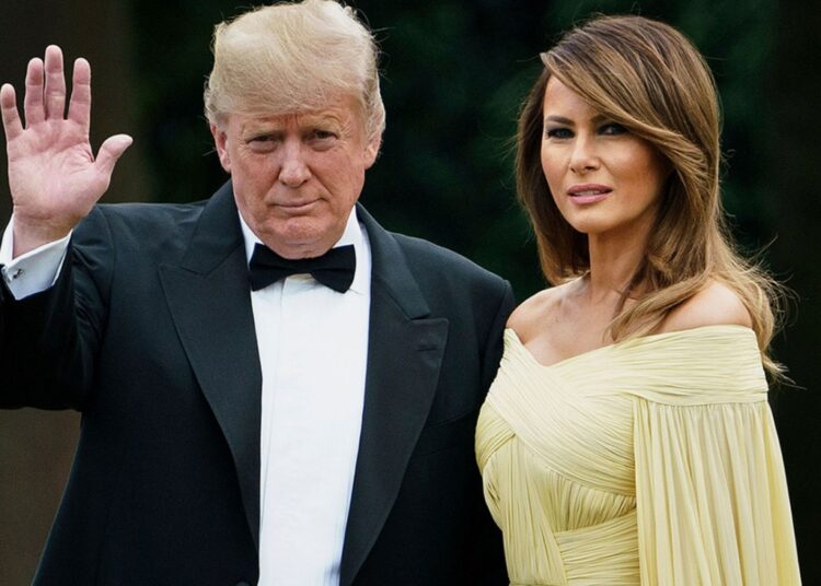 Журналисты сумели подсмотреть семейные разборки Трампа с женой