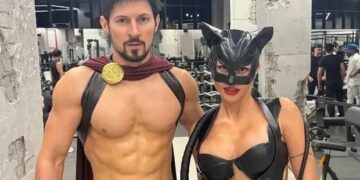 Павел Дуров* вместе с возлюбленной облачились в костюмы гладиаторов. Фото