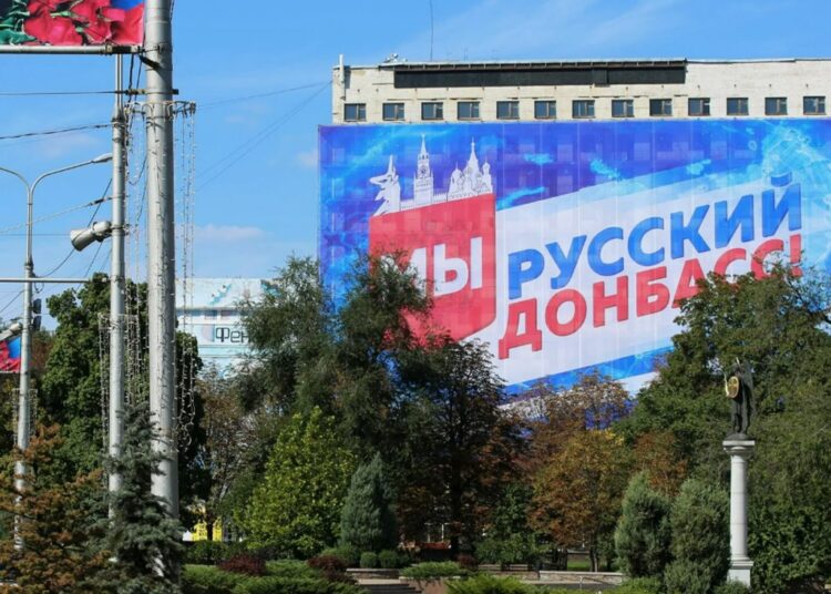 Путин рассказал, сколько территорий Донбасса остается освободить Минобороны России