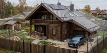 «Клетка» для дома: россиянам начали предлагать антидроновую защиту на участки