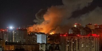 По Киеву нанесен самый массированный удар с начала СВО